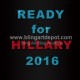 Ready for Hillary 2016 Iron On Transfers